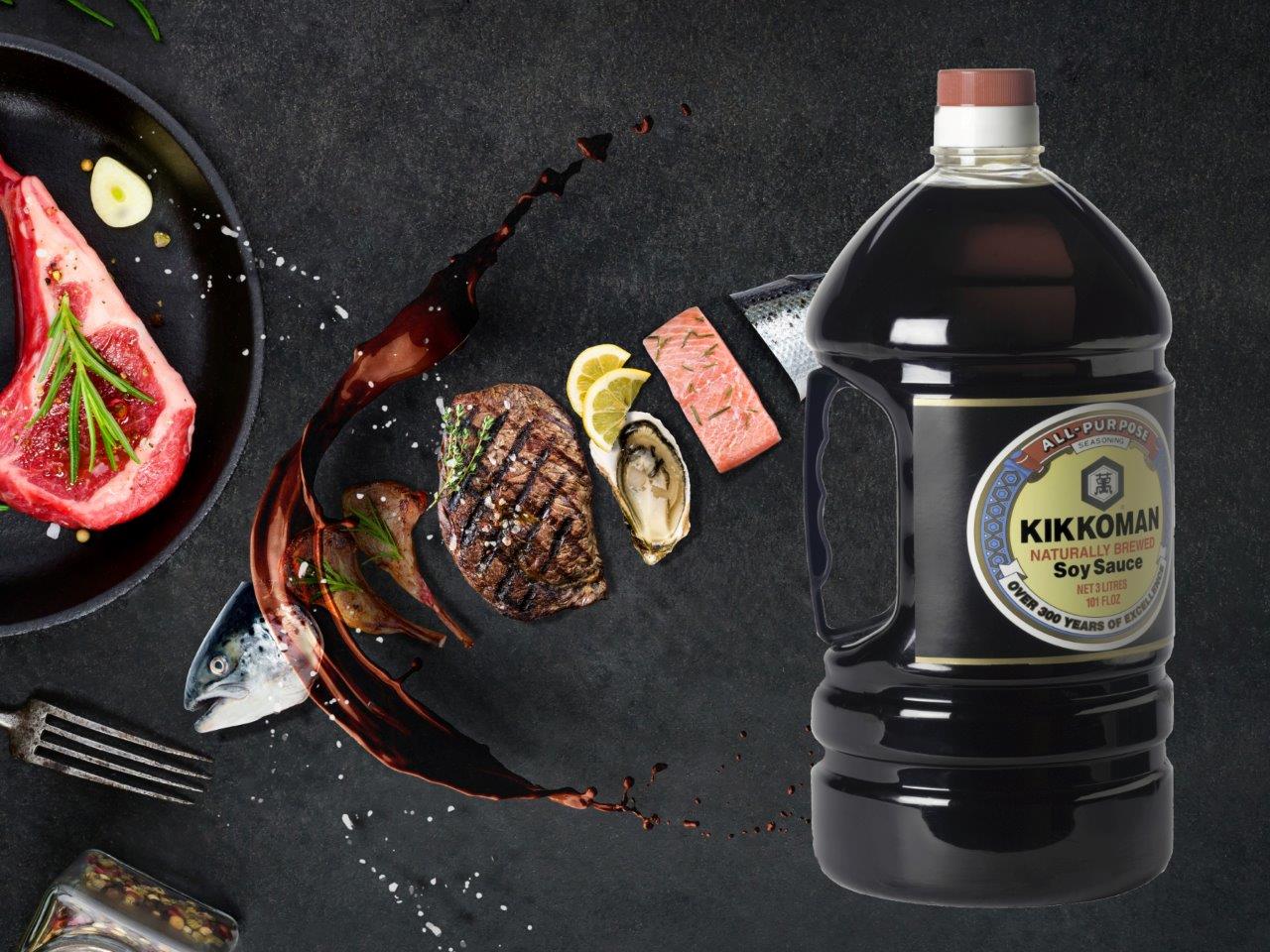 Kikkoman Naturally Brewed Soy Sauce