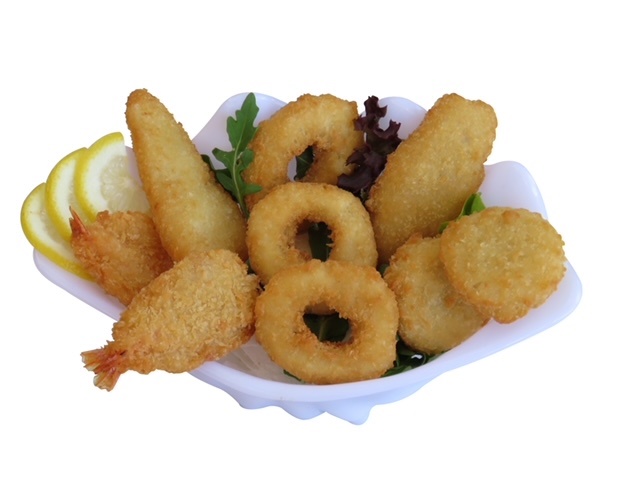 A&T Seafood Basket - Mixed Crumbed Seafood