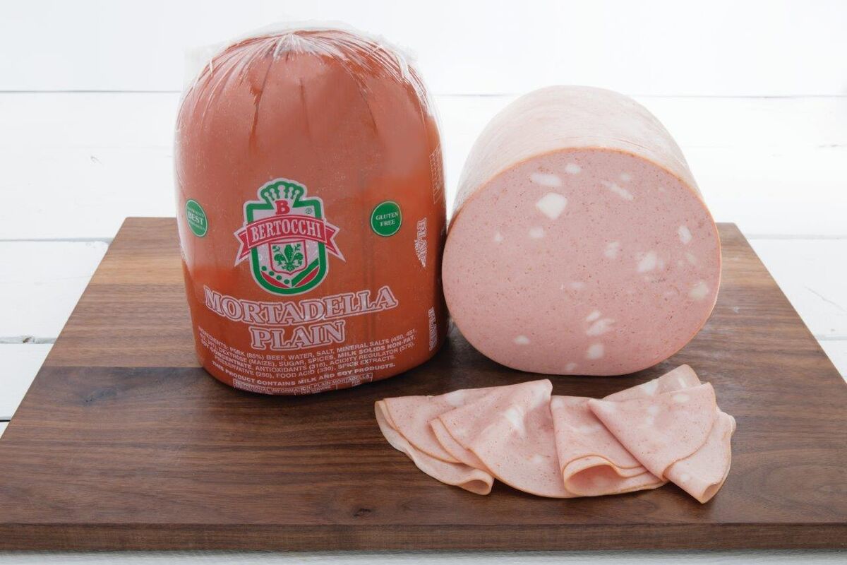 Mortadella, Halves Plain Random Weight Bertocchi (Inner)