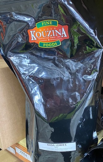 Kouzina Fine Foods Basil Leaves
