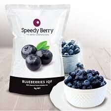 Blueberries 1Kg IQF Speedy Berry