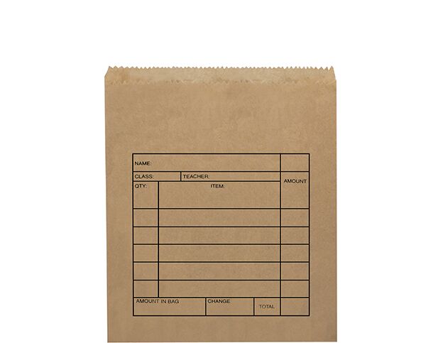Bags**Paper #3 Flat Brown (500) PB-BF03