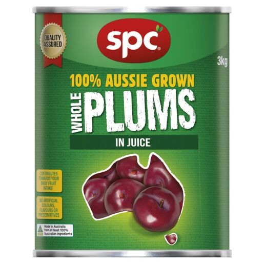 Plums Whole A10 SPC (VG) (H)