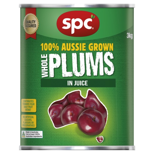 SPC Whole Plums In Juice