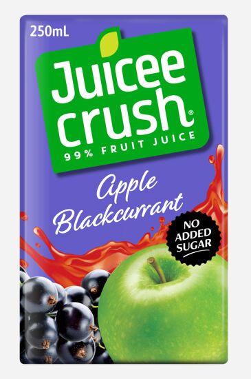 Juice, Apple Blackcurrant 24x250ml Juicee Crush