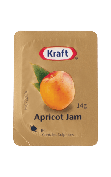 Kraft Apricot Jam Portion