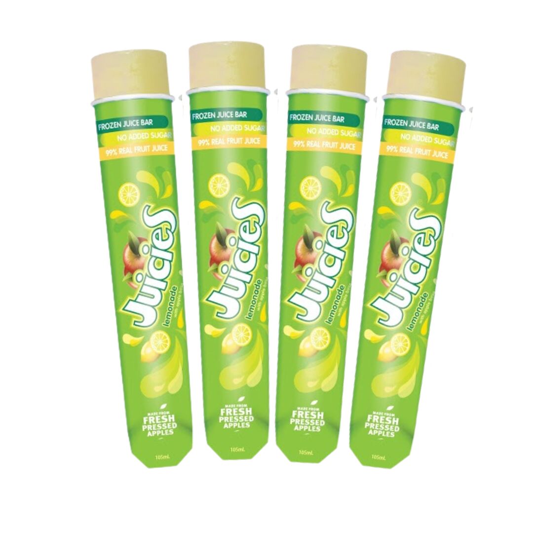 Ice Block, Juicie Tubes Lemonade 25x105ml (VG) (H)