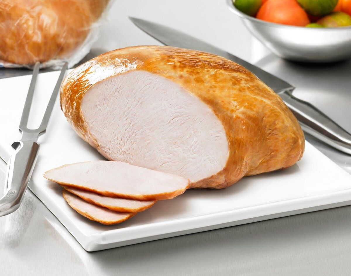 Turkey, Oven Roasted Half Breast Fillet Random Weight Ingham (7770100) (GF)