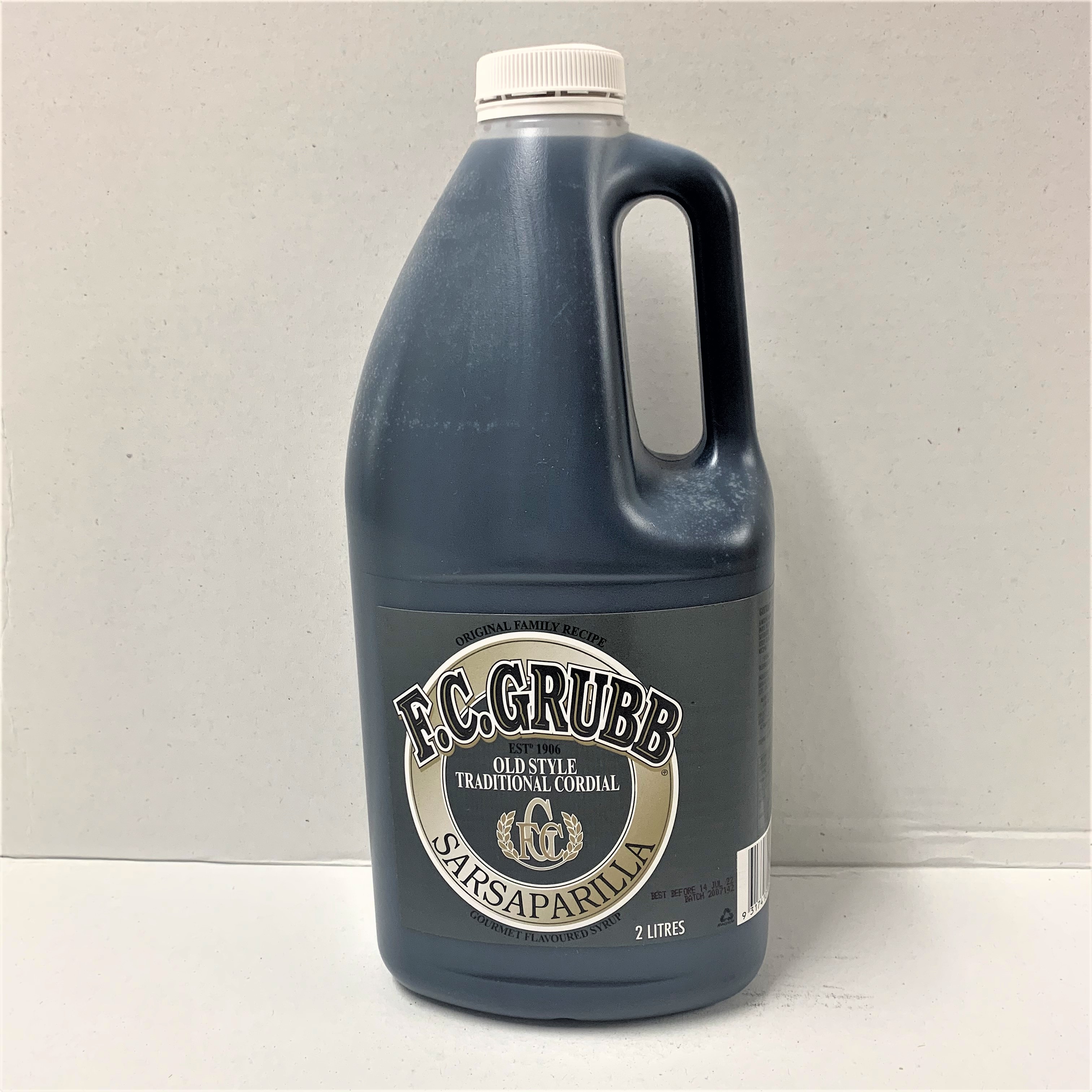 F.C. Grubb Cordial Sarsaparilla