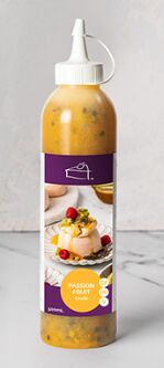 Dessert Sauce, Passionfruit 500gm Priestley’s (GF)
