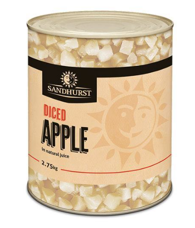 Sandhurst Diced Apple in Natural Juice