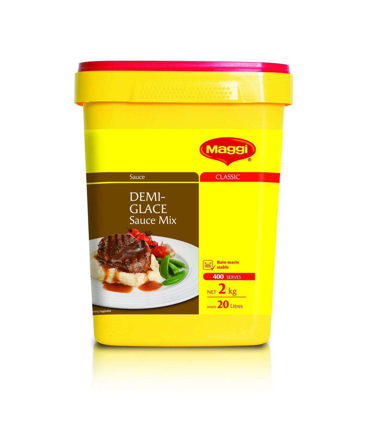 Gravy, Demi Glace Basic Brown 2Kg Maggi (GF)