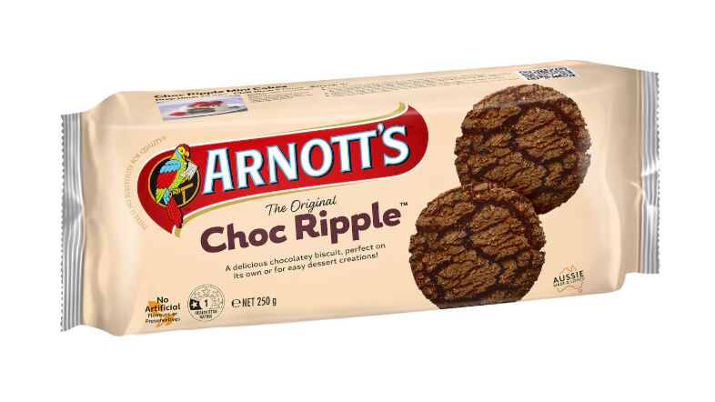 Biscuits**Choc Ripple 16x250gm Arnotts