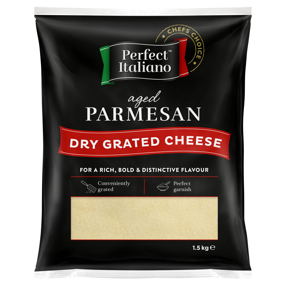 Cheese, Parmesan Grated Perfect 1.5Kg (GF) (H)