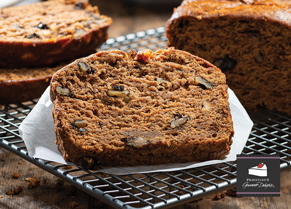 Loaf, 1-770 Vegan Banana Walnut (12) Priestleys (VG) (H)