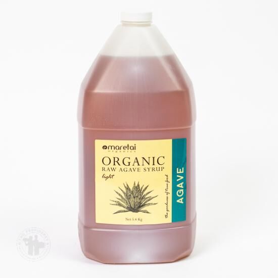 Agave Syrup Organic Light 5.6kg (VG) (GF) (H)