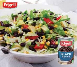 Beans, Black 400gm Edgell (VG)