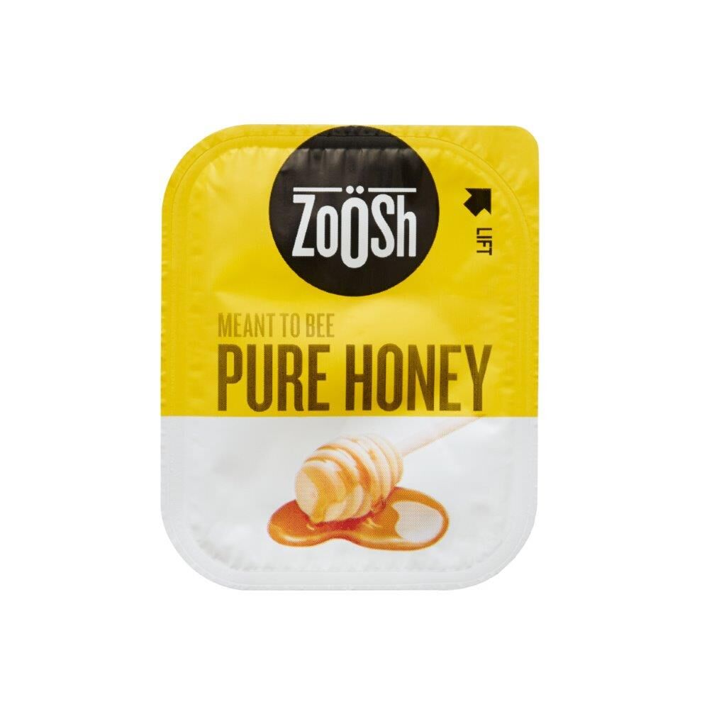Honey, Portion Control Tray 50×13.6 gm Zoosh (H)