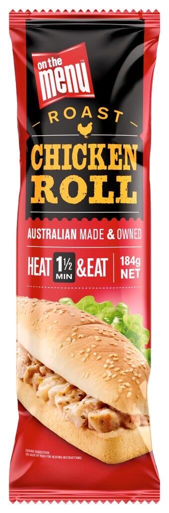 Chicken, Roast Roll 12x184gm On The Menu