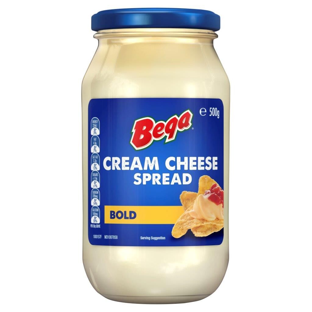 Cream Cheese, Spread 500gm Jar Bega (H)