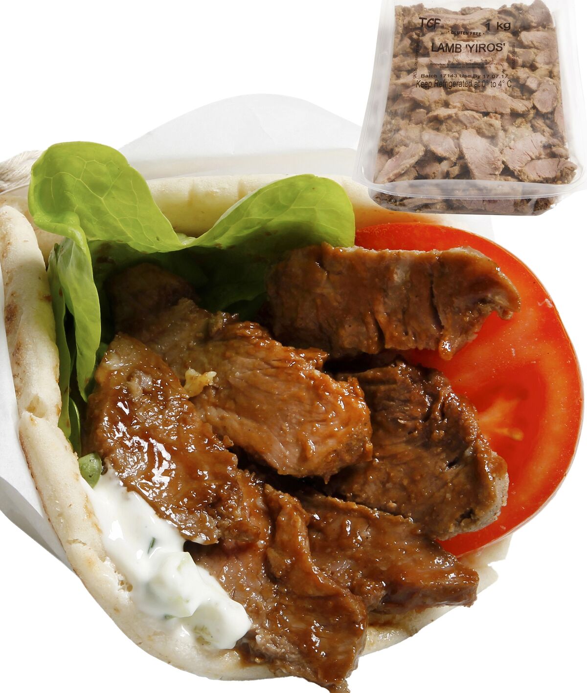 Yiros Meat, Lamb 1kg Tender Choice (GF)
