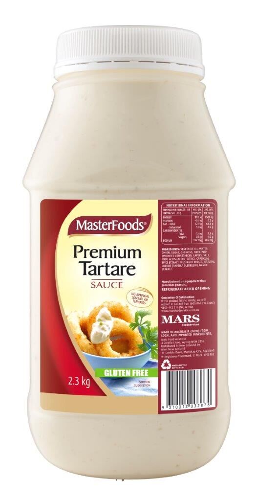 Sauce, Tartare 2.3Kg Masterfoods