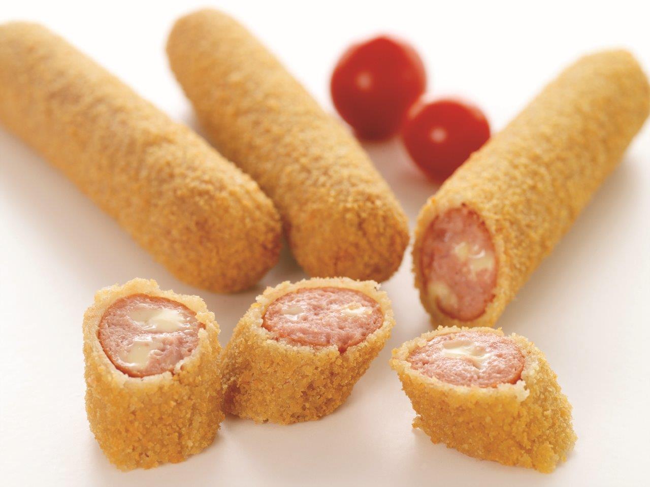 Keith's Crumbed Sausage Bacon & Cheese
