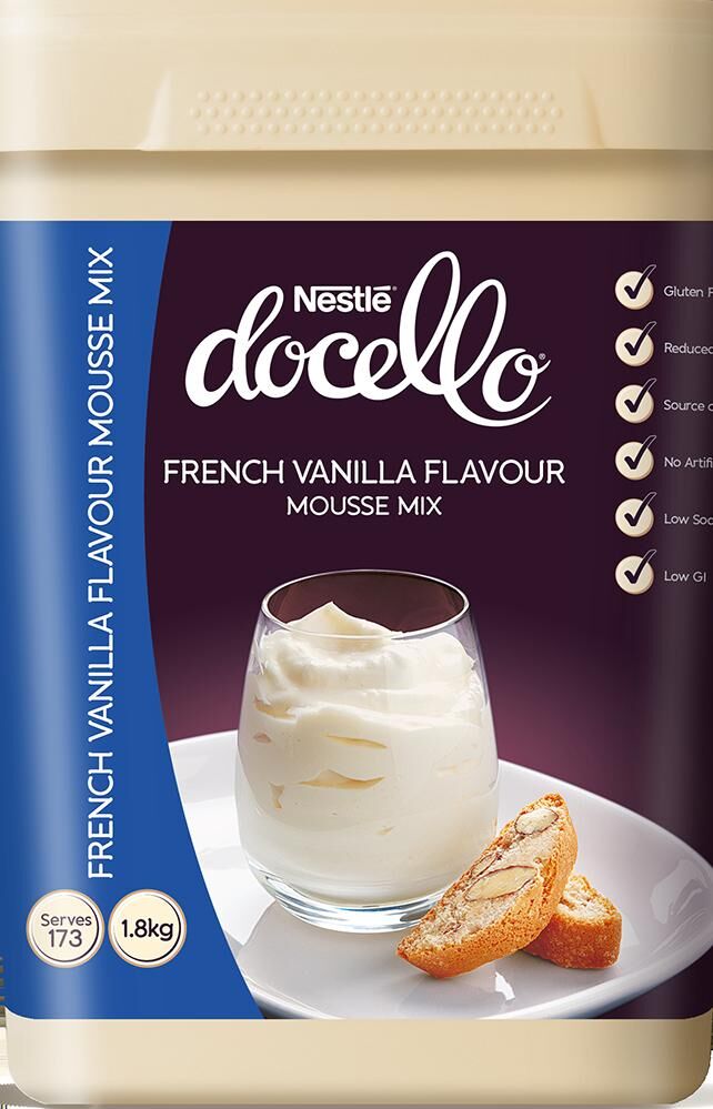 Mousse Powder, French Vanilla 1.9Kg Nestle (GF)
