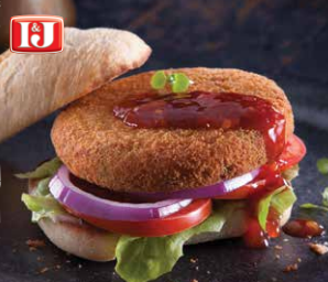 I&J Vegetable Patties Plant-Based & Halal