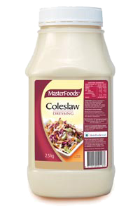 Dressing, Coleslaw 2.5Kg Masterfoods