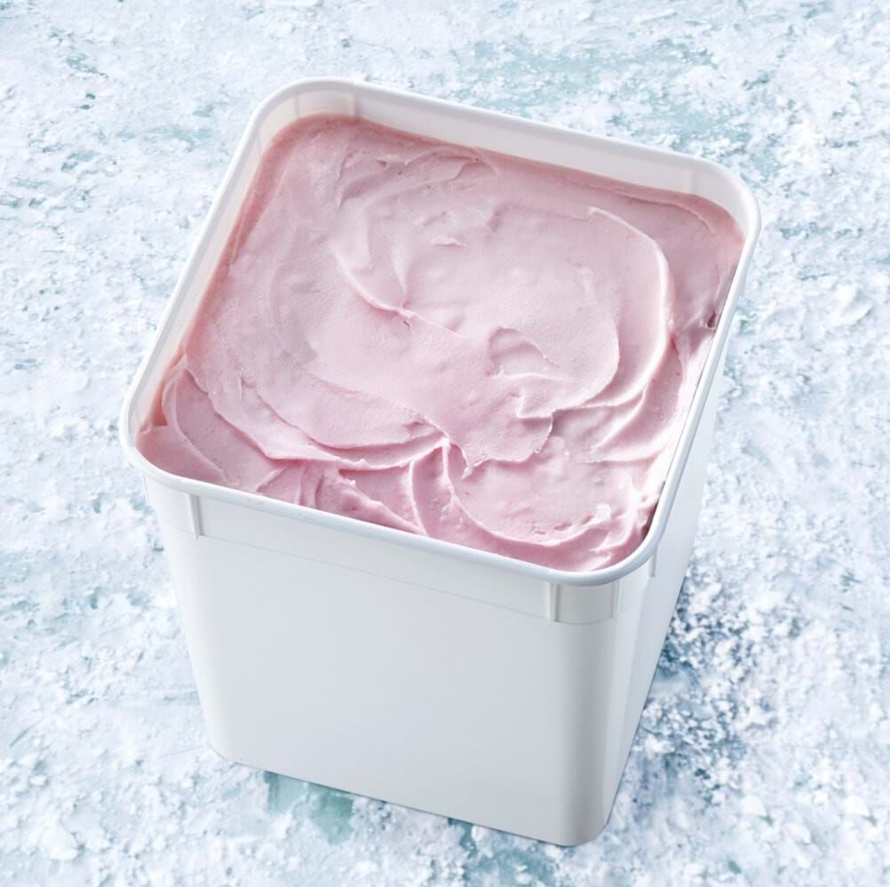 Yoghurt, Low Fat Strawberry Frozen 10L Everest