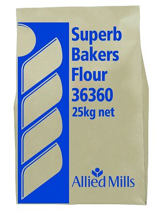 Flour, Superb Bakers 25kg 36360 Allied (VG) (H)
