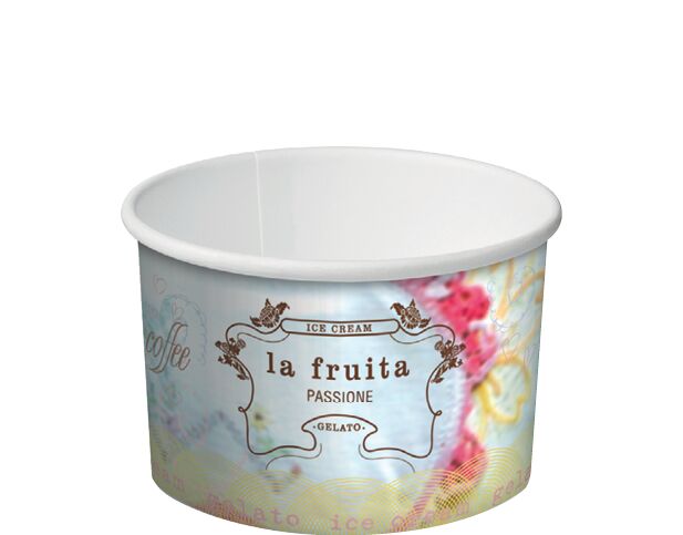 Bowl, Paper Ice Cream 5oz (1000) CA-IC5 Cast Away (La Fruita)