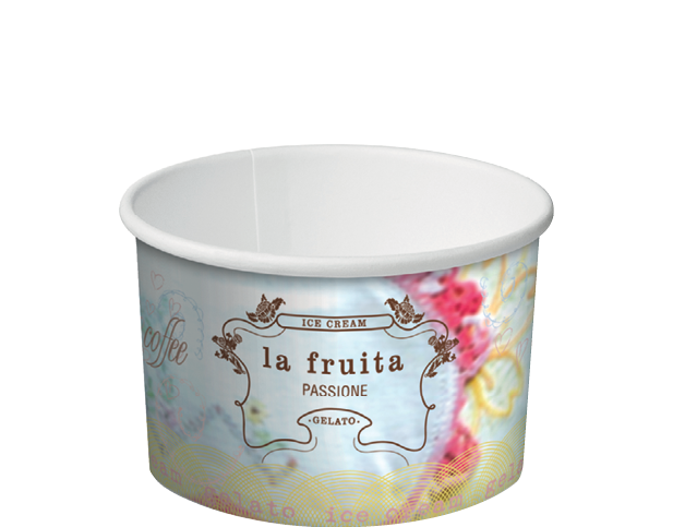 La Fruita Paper Ice Cream Bowl Passione