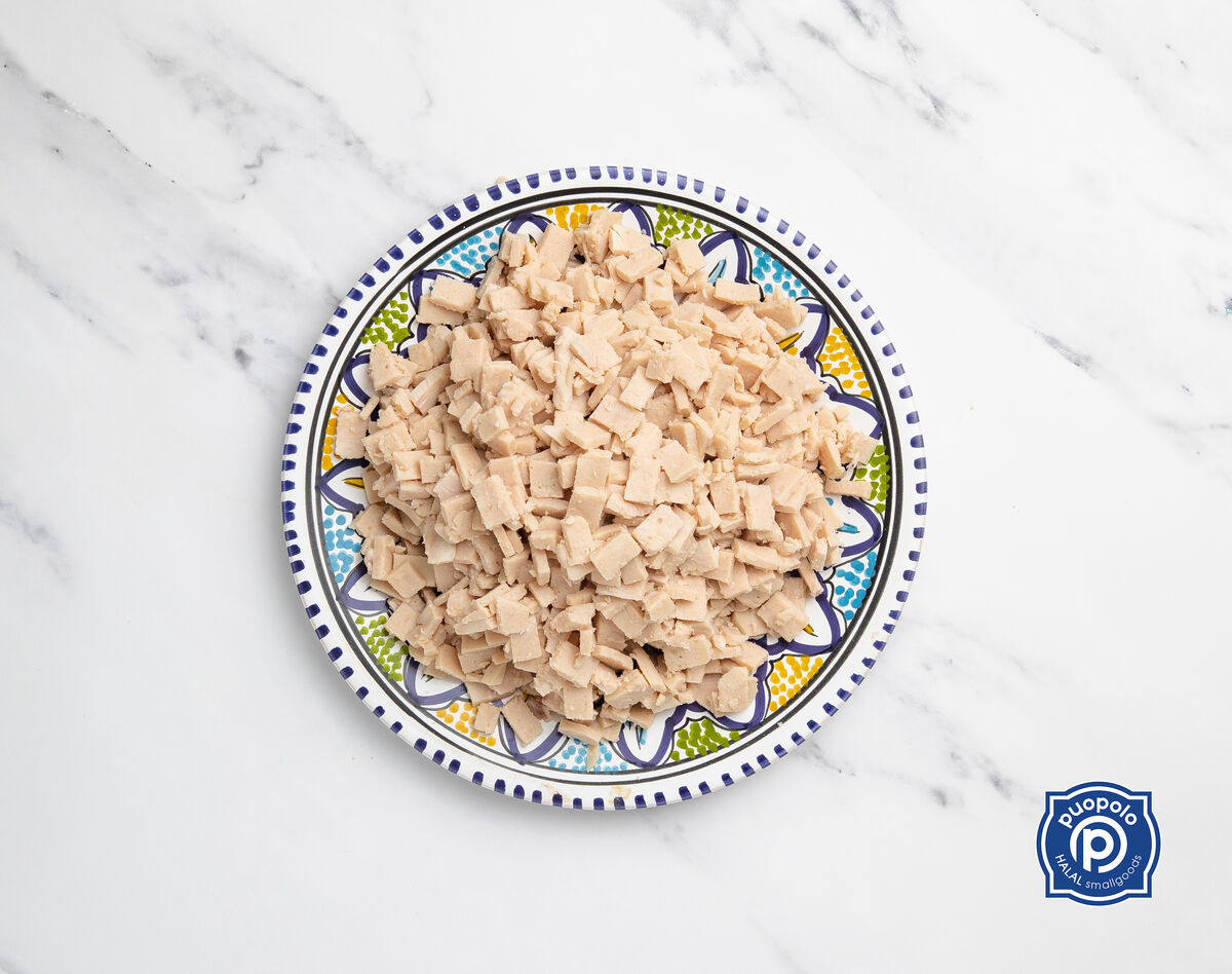 Chicken, Cubed HALAL 2.5kg Puopolo (GF) (H)