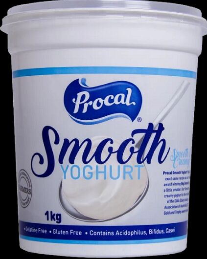 Yoghurt, Smooth 1kg Procal (GF) (H)
