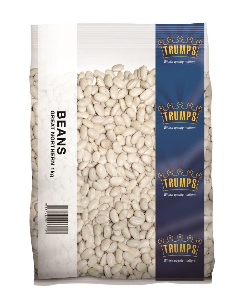 Beans, Great Northern Cannellini 1Kg Trumps