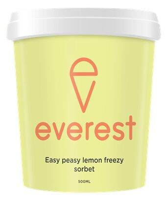 Sorbet**Easy Peazy Lemon Freezy 6x500ml Everest