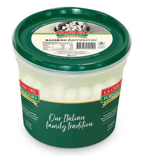 Cheese, Bocconcini Bambini 1Kg La Casa Del Formaggio