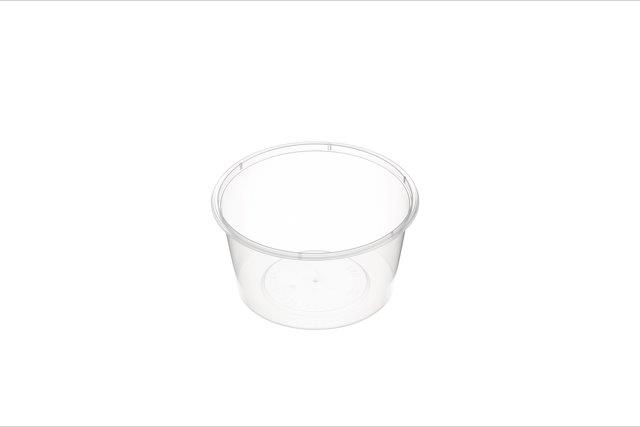 Genfac Round Plastic Container Hot Food Only