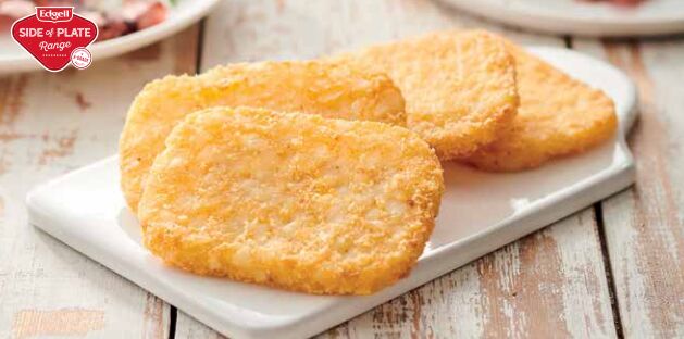 Hash Brown Patties, Ovals 2Kg Edgell (VG) (H)
