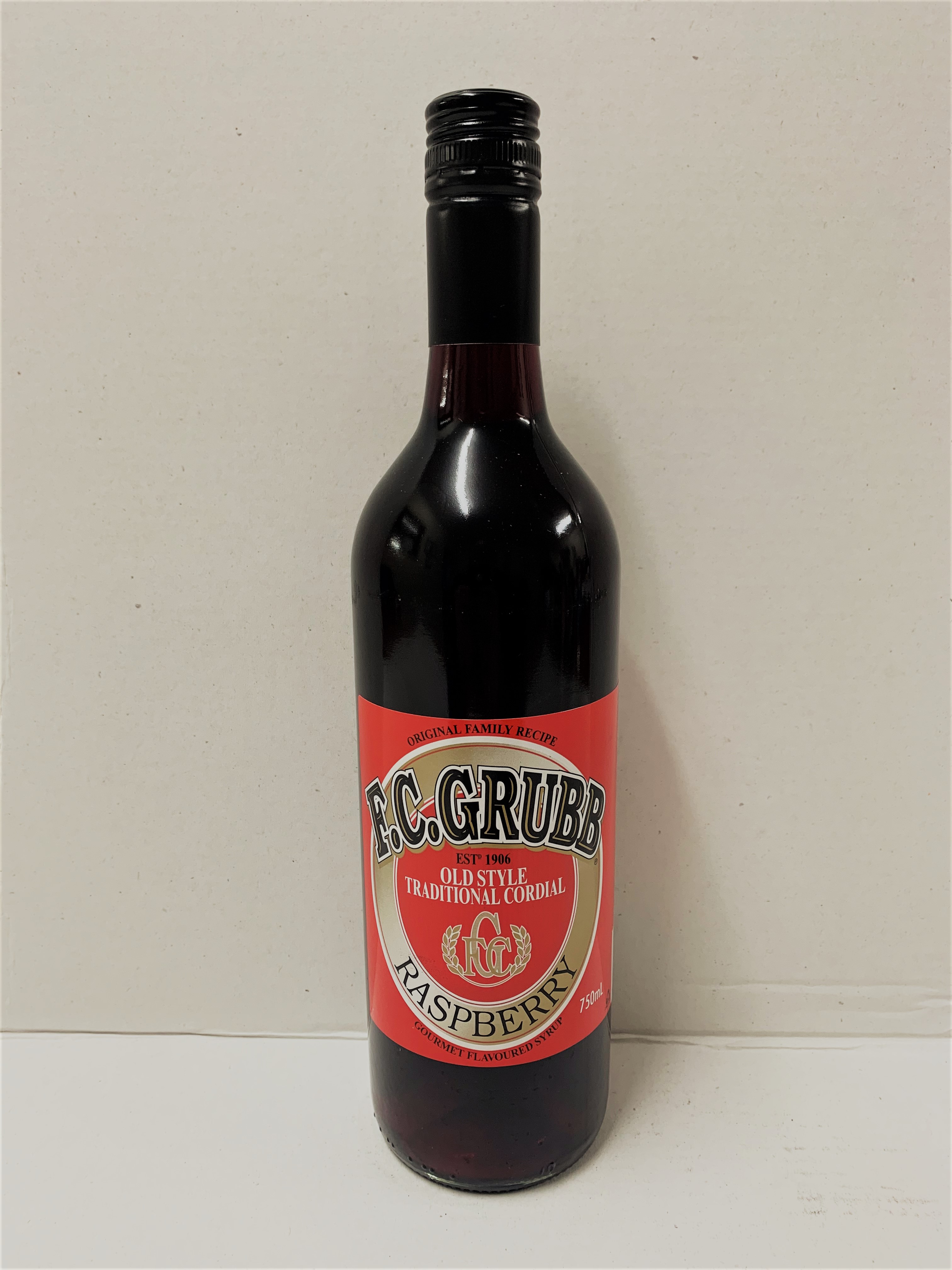 F.C. Grubb Cordial Raspberry