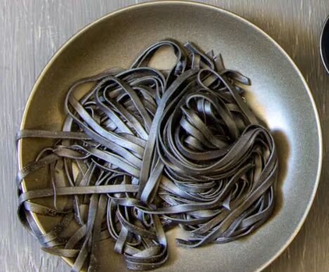 Pasta**Squid Ink Fettucine (No Egg) 5kg Pasta Riviera (VG)