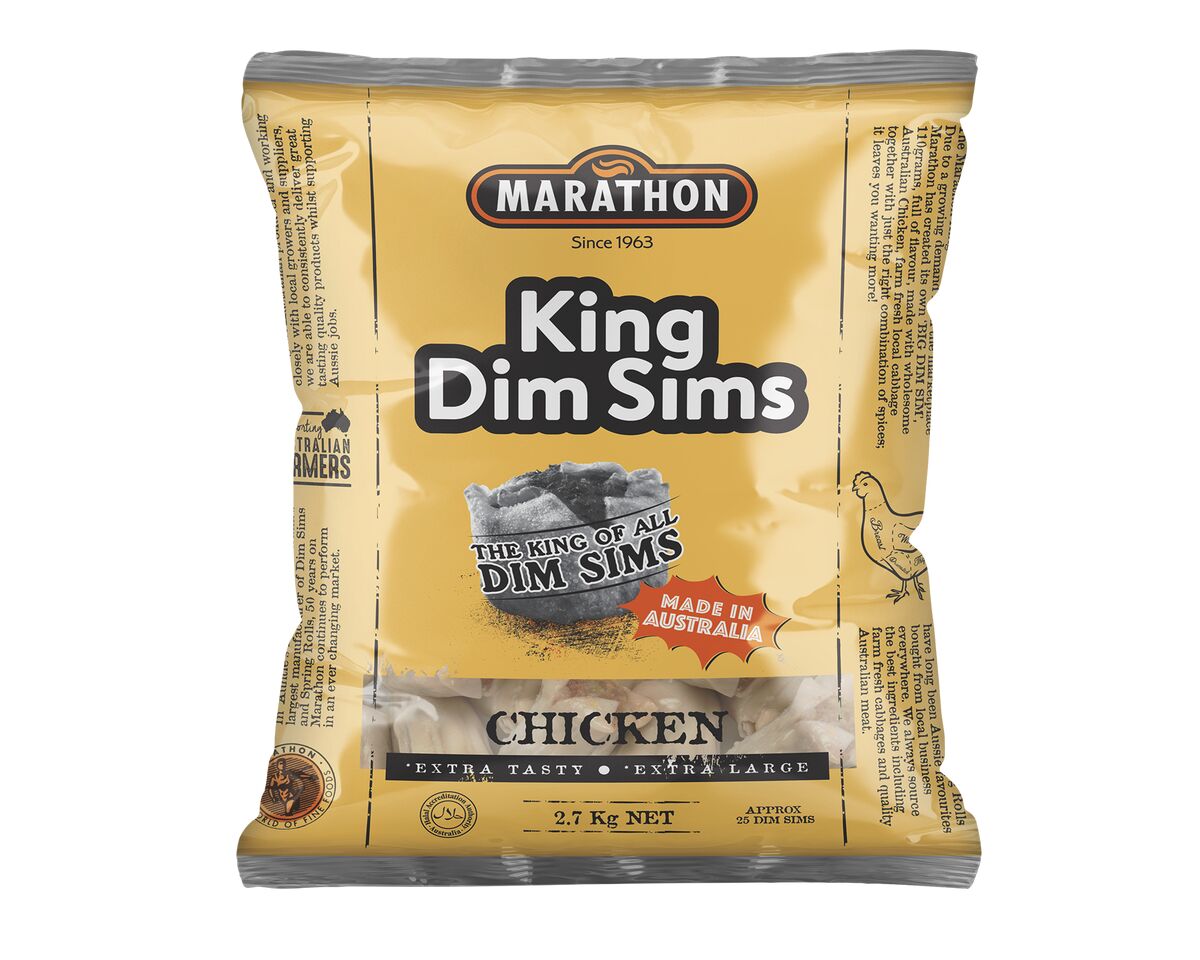 Dim Sims, Large Chicken 2.7Kg Kensington