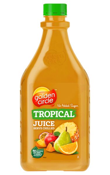 Juice, Tropical 2L Golden Circle