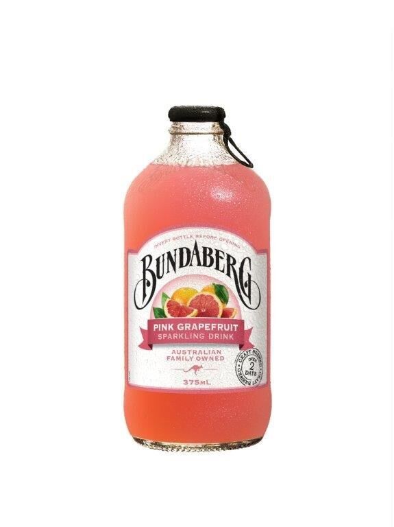 Drink, Pink Grapefruit 12x375ml Bundaberg