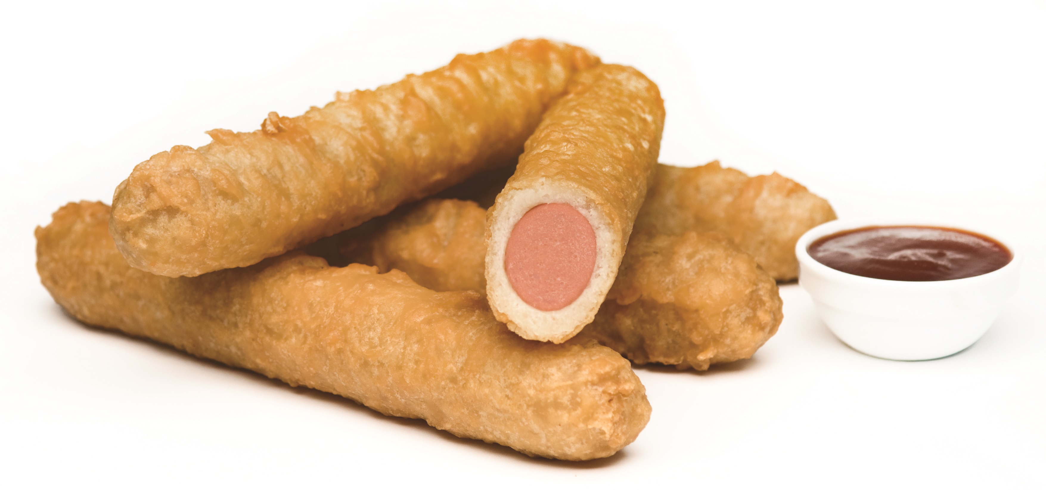 Keith's Battered Savoury Hot Dog