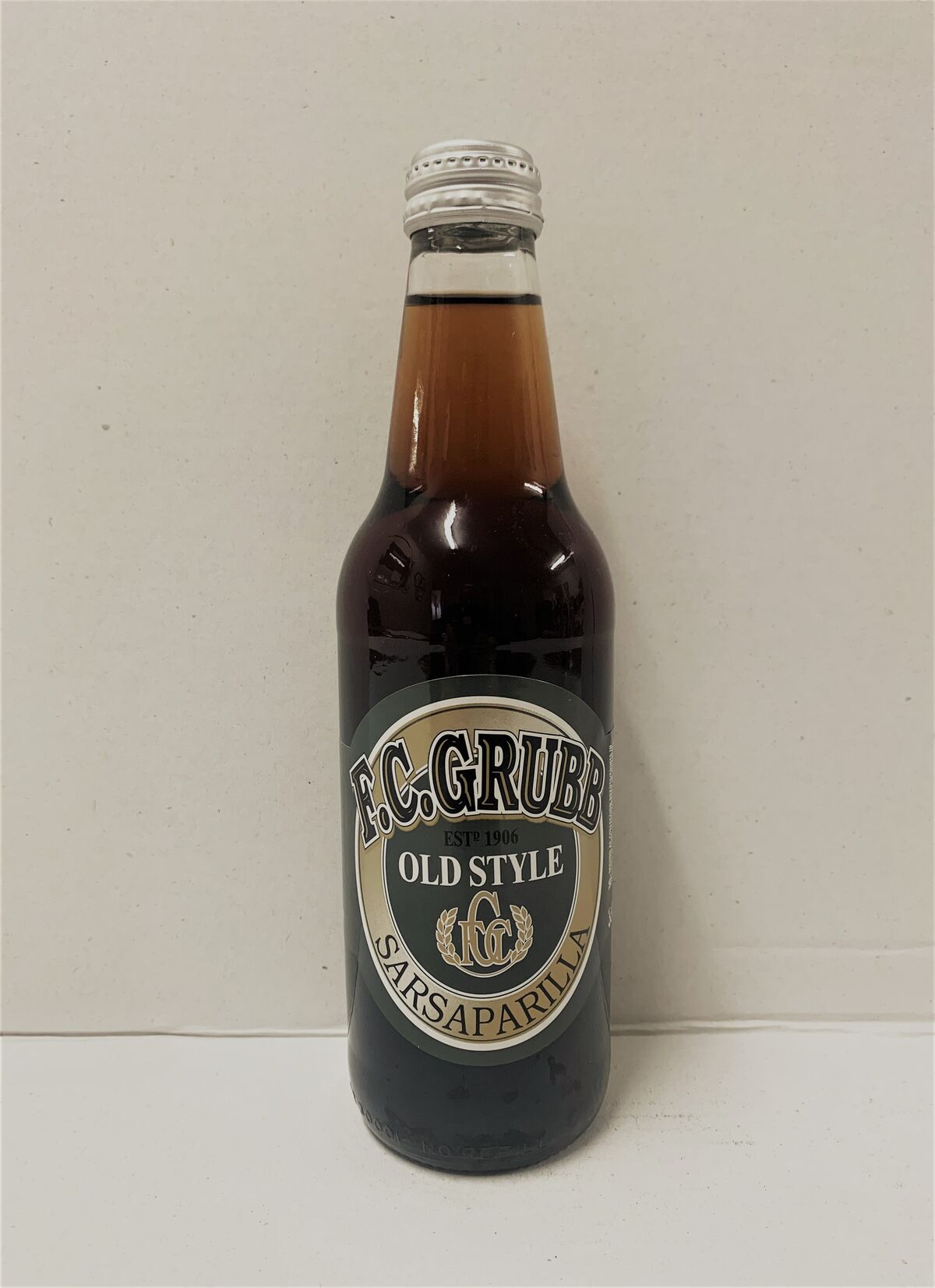 Drink, Sarsparilla 12x330ml FC Grubb (NEW SIZE)