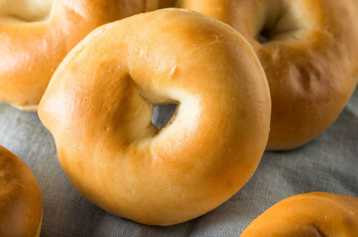 Bagels, Plain 16x120gm Pinnacle