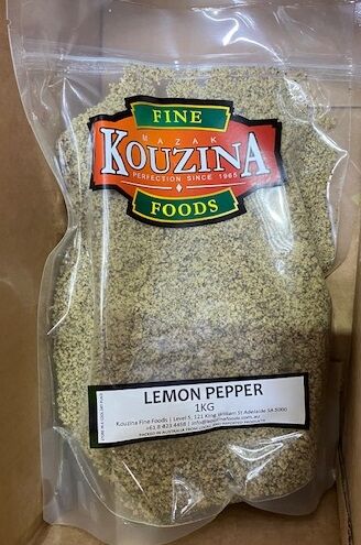 Lemon Pepper MSG Free 1kg Kouzina
